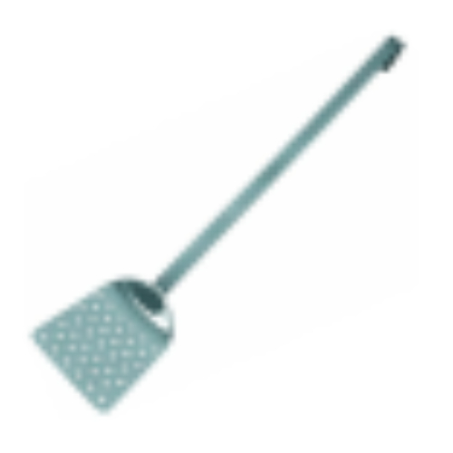 Лопатка L=45 cм метал. перфорир. LQ Лопатка L=45 cм метал. перфорир. LQ