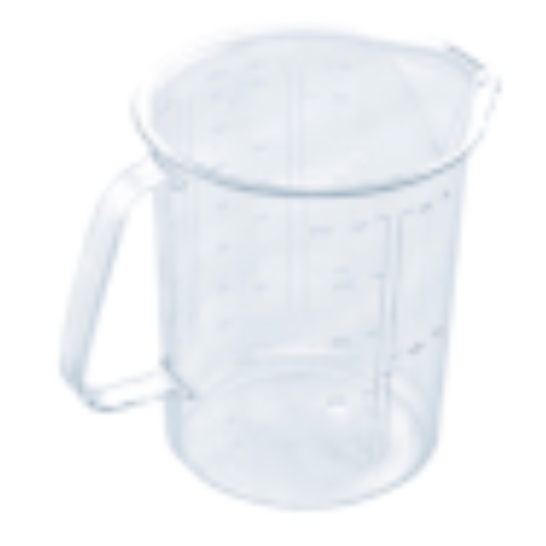 Кружка мерная пластиковая 0,5 л. Кружка мерная пластиковая 0,5 л.