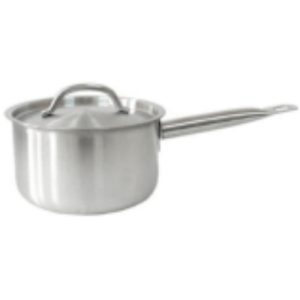 Сотейник (нержав.) 2,0 л. D=160мм, h=95мм, (индукция), тройное дно, с мерной шкалой