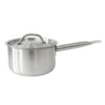 Сотейник (нержав.) 2,8 л. D=180мм, h=100мм, (индукция), тройное дно, с мерной шкалой