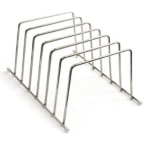 Подставка для разделочных досок, нерж. квадратная, (на 6 досок)