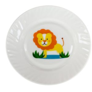 Тарелка мелкая 8", d=20 см "Львенок", стеклокерамика