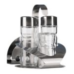 Подставка для столовых приборов, нерж., 4 емкости