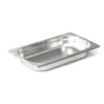 Гастроемкость без крышки нерж. GN-1/4 глубина 40, 1,1 л. (265х162х40 мм)
