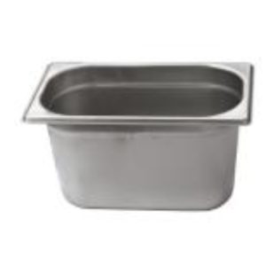 Гастроемкость без крышки нерж. GN-1/4 глубина 150, 3,6 л. (265х162х150 мм.) Гастроемкость без крышки нерж. GN-1/4 глубина 150, 3,6 л. (265х162х150 мм.)