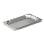 Гастроемкость без крышки нерж. GN-1/3 глубина 20, 0,8 л. (325х176х20 мм.)