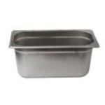 Гастроемкость без крышки нерж. GN-1/3 глубина 150, 4,9 л. (325х176х150 мм.)