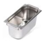 Гастроемкость без крышки с ручками GN-1/3,глубина 150, 4,9 л.(325х176х150 мм.)