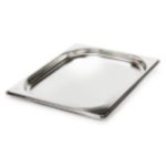 Гастроемкость без крышки нерж. GN-1/2 глубина 20, 1,2 л. (325х265х20 мм.)