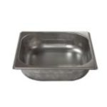 Гастроемкость без крышки нерж. GN-1/2 глубина 65, 3,3 л. (325х265х65 мм.)