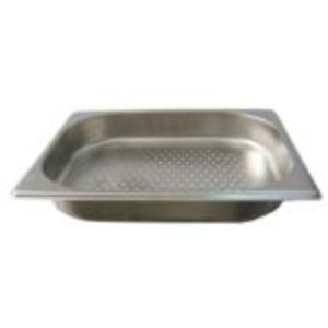Гастроемкость перфорированная без крышки нерж. GN-1/1 глубина 100 (530х325х100 мм.)