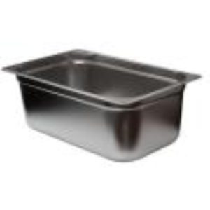 Гастроемкость без крышки нерж. GN-1/1 глубина 200, 26л, (530х325х200 мм)