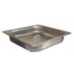 Гастроемкость без крышки нерж. GN-2/3 глубина 65, 4,3 л. (354х325х65 мм.)