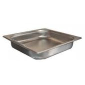Гастроемкость без крышки нерж. GN-2/3 глубина 65, 4,3 л. (354х325х65 мм.)