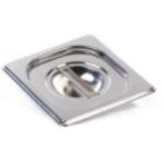 Крышка гастроемкости GN-1/6 нержавеющая 176х162 мм