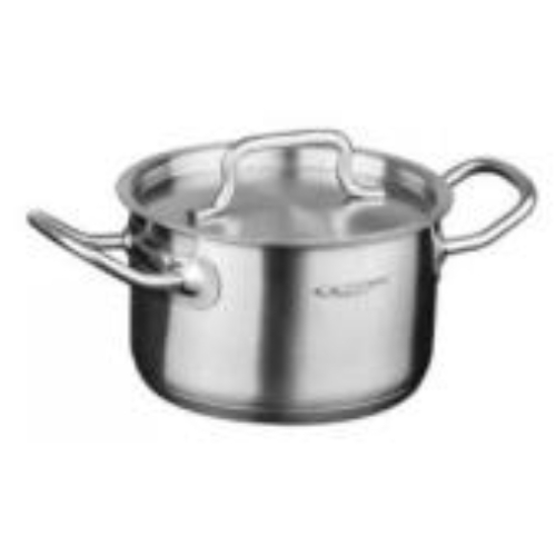 Кастрюля 1,0 л., d-14см, h-7см нерж, металл.кр. Кастрюля 1,0 л., d-14см, h-7см нерж, металл.кр.