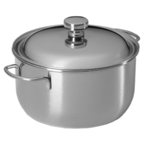 Кастрюля (нержав.) 4,0 л, д=220мм Кастрюля (нержав.) 4,0 л, д=220мм