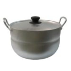 Кастрюля (алюм.) 4,5 л., с 2-мя алюм. ручками