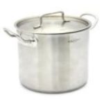 Кастрюля 11,0 л., d-26 см, h-21 см, тройное дно (индукция), нерж., металл.кр.