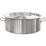 Кастрюля (нержав.) 18,0л., d-40см, h-15см, тройное дно (индукция), с мерной шкалой