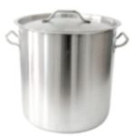 Котел (нержав.) 20,0 л., d-30см, h-30см, тройное дно (индукция), с мерной шкалой