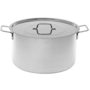 Кастрюля 20,0 л.(d-35см, h-24см) нерж, тройное дно (индукция)