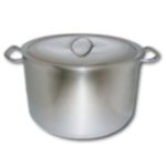 Кастрюля (нержав.) 30 л., с 1-м дном