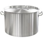 Котел (нержав.) 30,0 л., d-35cм, h-35cм, тройное дно (индукция), с мерной шкалой