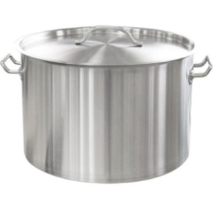 Котел (нержав.) 30,0 л., d-35cм, h-35cм, тройное дно (индукция), с мерной шкалой