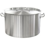 Кастрюля (нержав.) 40,0л., d-45см, h-26см, тройное дно (индукция),с мерной шкалой