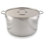 Котел (нержав.) 40,0л d-45см, h-28,5см тройное дно (индукция), низкий