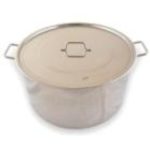 Котел 50,0л (d-50см, h-29см) нерж, тройное дно (индукция), низкий