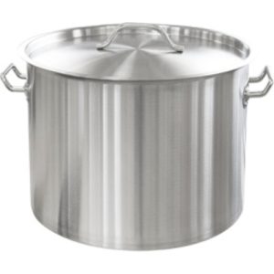 Котел (нержав.) 50,0 л., d-40cм, h-40cм, тройное дно (индукция), с мерной шкалой