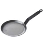 Сковорода блинная (углерод.сталь) d=200мм, (индукция)