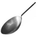 Сковорода (углерод.сталь) WOK d=340мм (индукция)