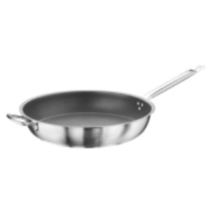 Сковорода (нерж) d=360мм, h=70мм,с АП покр., доп.ручк (индукция)