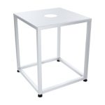 Подставка под кипятильник нержавеющая 500х500х615(635)мм