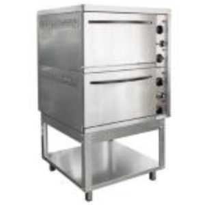 Шкаф жарочный 2-х секционный ШЭЖП-2, лицо нерж, 840х840(900)х1500(1520)мм