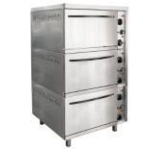 Шкаф жарочный 3-х секционный ШЭЖП-3, лицо нерж, 840х840(900)х1500(1520) мм