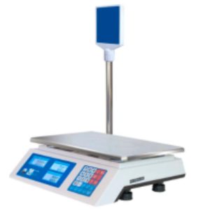 Весы торговые со стойкой ФорТ-Т 918B (15 кг;2) Оптима (335х110х360мм, платф. 230х330 мм, со стойкой)