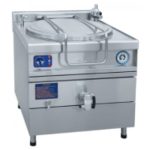 Котел пищеварочный электрический, сливной кран, паровая рубашка, цельнотянутый КПЭМ-60/7 Т 800x870x1040мм (полностью нерж)