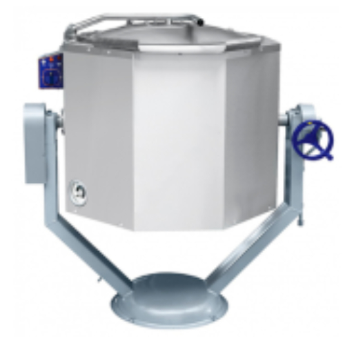 Котел пищеварочный электрический, ручное опрокидывание, паровая рубашка, цельнотянутый КПЭМ-100-ОР Котел пищеварочный электрический, ручное опрокидывание, паровая рубашка, цельнотянутый КПЭМ-100-ОР