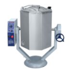 Котел пищеварочный ручное опрокидывание, нижний привод миксера, цельнотянутый (60л,100 С, пар. рубашка) КПЭМ-60-ОМР