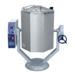 Котел пищеварочный ручное опрокидывание, нижний привод миксера, цельнотянутый (60л,100 С, пар. рубашка) КПЭМ-60-ОМР