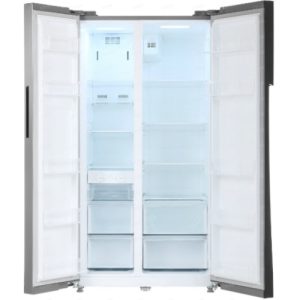 Холодильник DEXP 510 л, серебристый