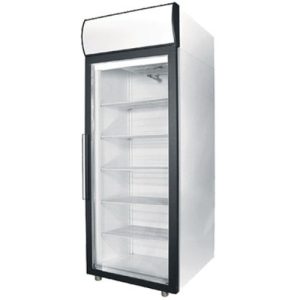 Шкаф холодильный низкотемпературный, стекляння дверь, ПОЛАИР 700 л , 0…-8 °C