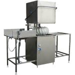 Машина купольная посудомоечная МПУ со столами загрузки и разгрузки (1860x800x1400мм, 16,3кВт, 380В)