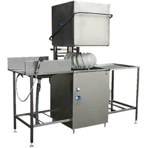 Машина купольная посудомоечная МПУ со столами загрузки и разгрузки (1860x800x1400мм, 16,3кВт, 380В)