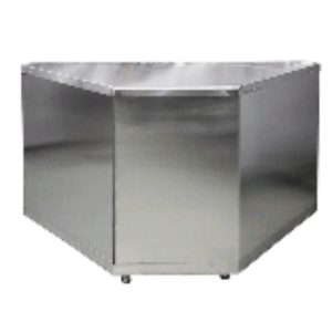 Стол нейтральный поворотный внутренний Лира-Профи Эко СНП90-В/ЛПЭ (1468х705х870мм, оцинк.сталь)