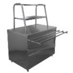 Стол нейтральный для горячих напитков Лира-Профи Эко СГН/ЛПЭ (1120х705(1030)х1462(1482) мм, оцинк.сталь, 220В)